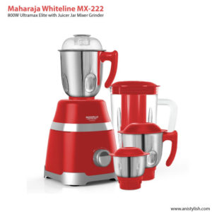 Maharaja Whiteline MX-222 800W Ultramax Elite with Juicer Jar Mixer Grinder- Top 8 best juicer mixer grinder in India