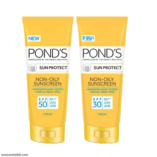 POND'S SPF 50 Sun Protect Non-Oily Sunscreen Cream-Which sunscreen is best for oily skin