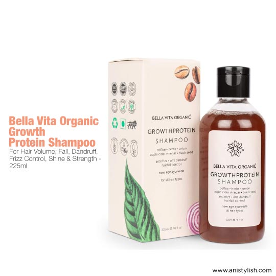 Bella Vita Organic Growth Protein Shampoo-Best shampoo for hair care in monsoon review with @ Best price in India