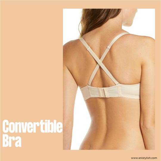 Convertible Bra-Different types of bra with names and pictures in Hindi