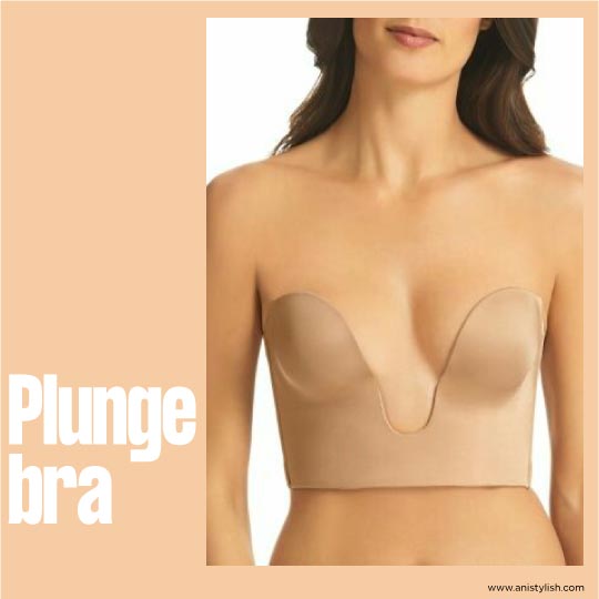 Plunge bra-Different types of bra with names and pictures in Hindi