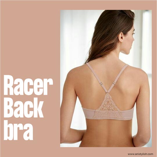 Racerback bra-Different types of bra with names and pictures in Hindi