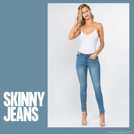 Skinny jeans-Different types of jeans for women with pictures (In Hindi)