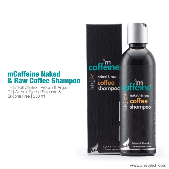 mCaffeine Naked & Raw Coffee Shampoo-Best shampoo for hair care in monsoon review with @ Best price in India