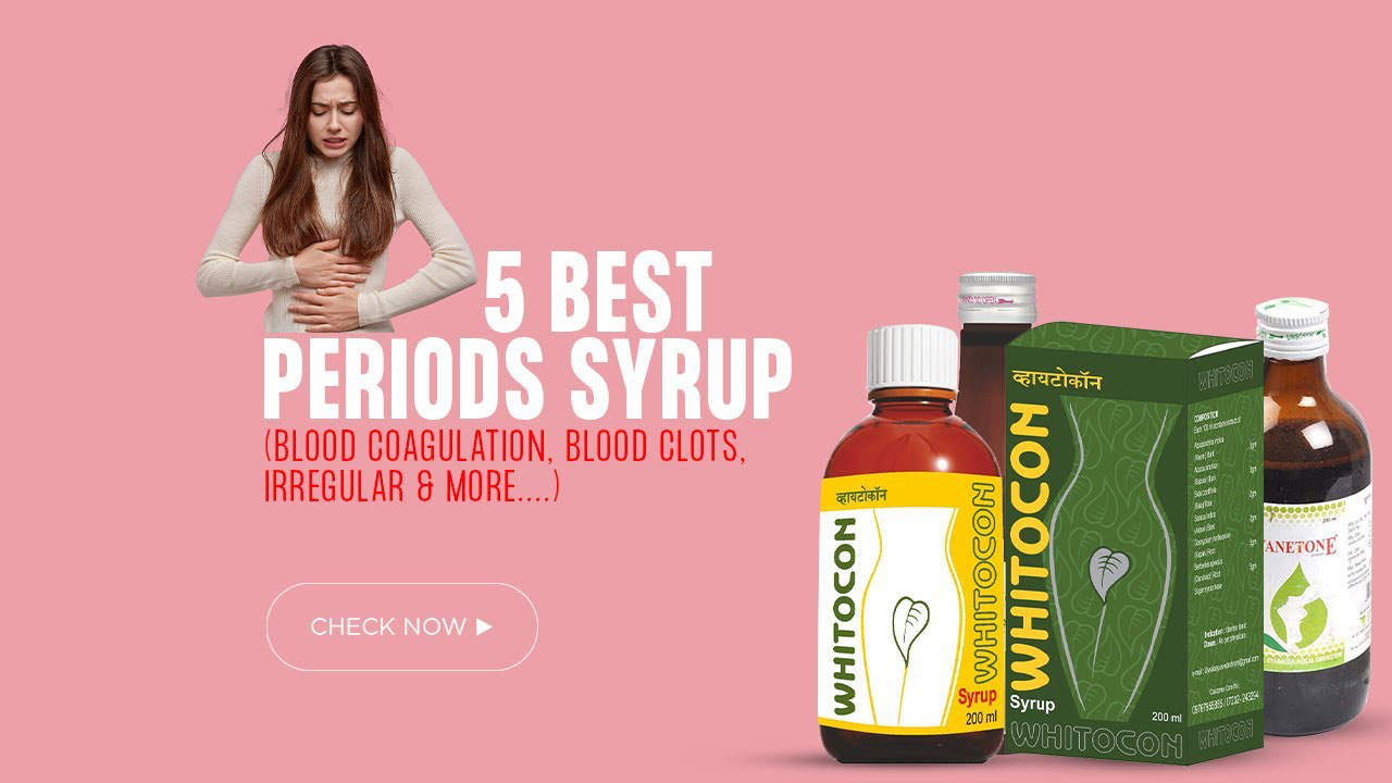 Top 5 Best syrup for periods problem (in Hindi) @ Best price in India