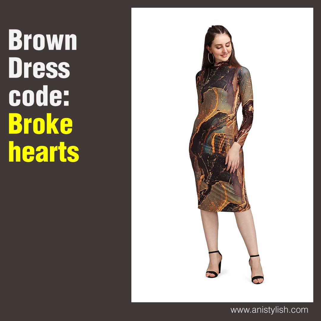 Brown Dress code Broke hearts -Valentine day dress code dress colour code 