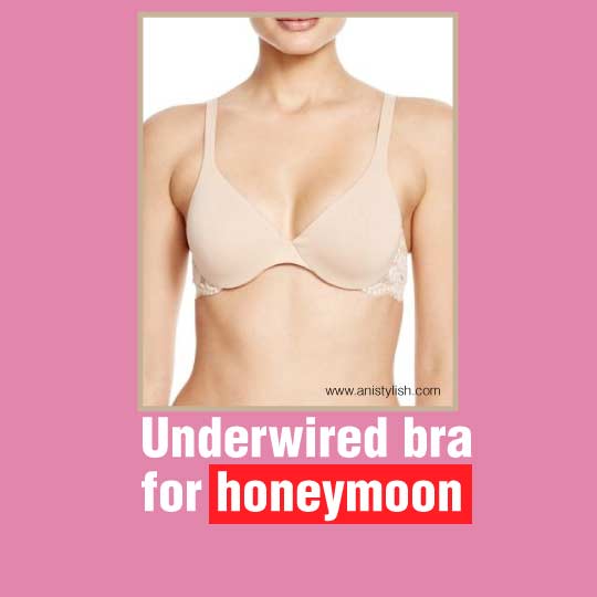 Underwired bra for honeymoon- Different types of bra for different clothes with name in Hindi