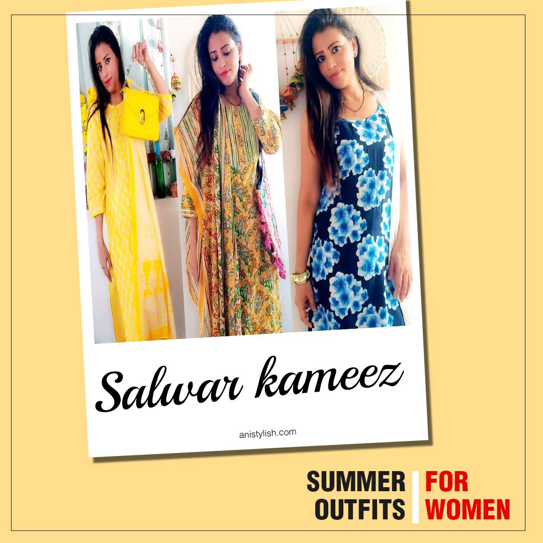 salwar kameez-Summer dresses ideas for women (Summer outfits)