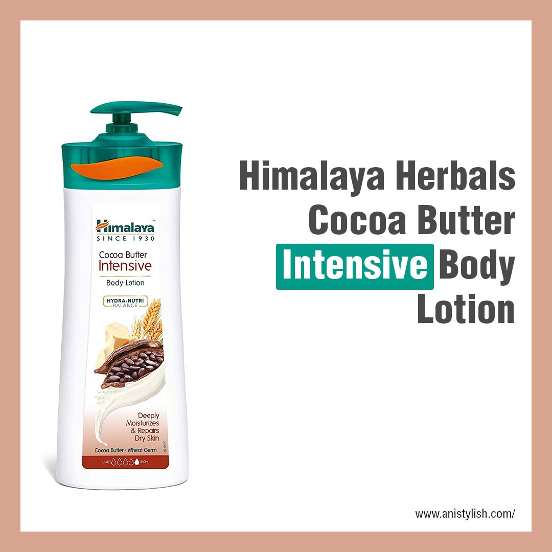 Himalaya Herbals Cocoa Butter Intensive Body Lotion-The best body lotion for winter in India