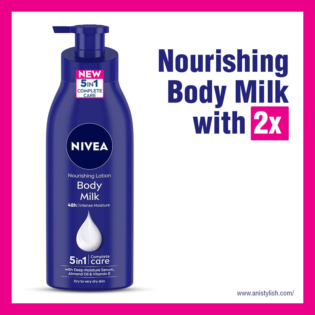 NIVEA Body Lotion for Very Dry Skin-The best body lotion for winter in India