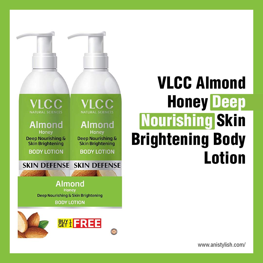 VLCC Almond Honey Deep Nourishing Skin Brightening Body Lotion-The best body lotion for winter in India