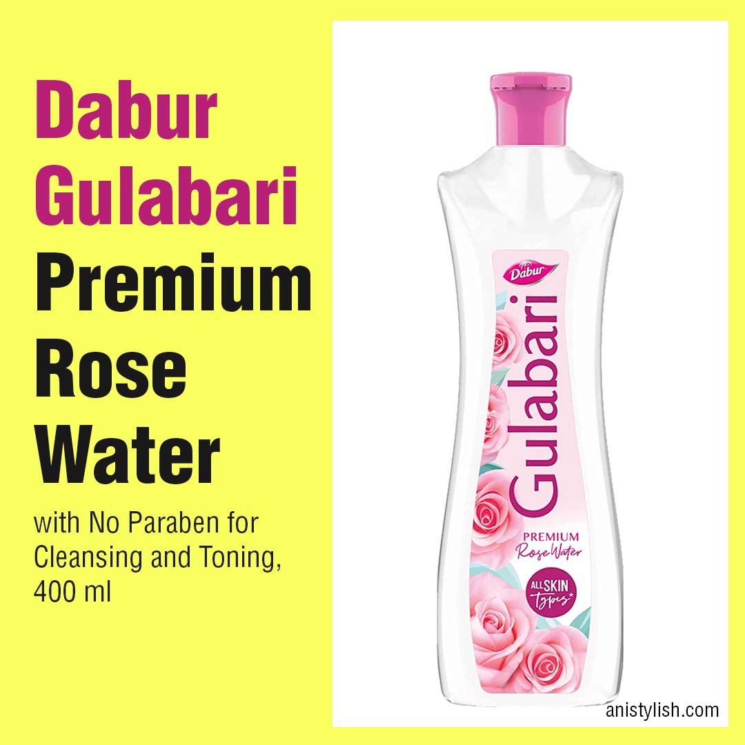 Dabur Gulabari Premium Rose Water-Best Rose Water for face in India