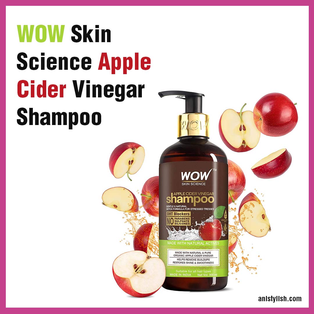 WOW Skin Science Apple Cider Vinegar Shampoo-Best shampoo for winter For Your Hair