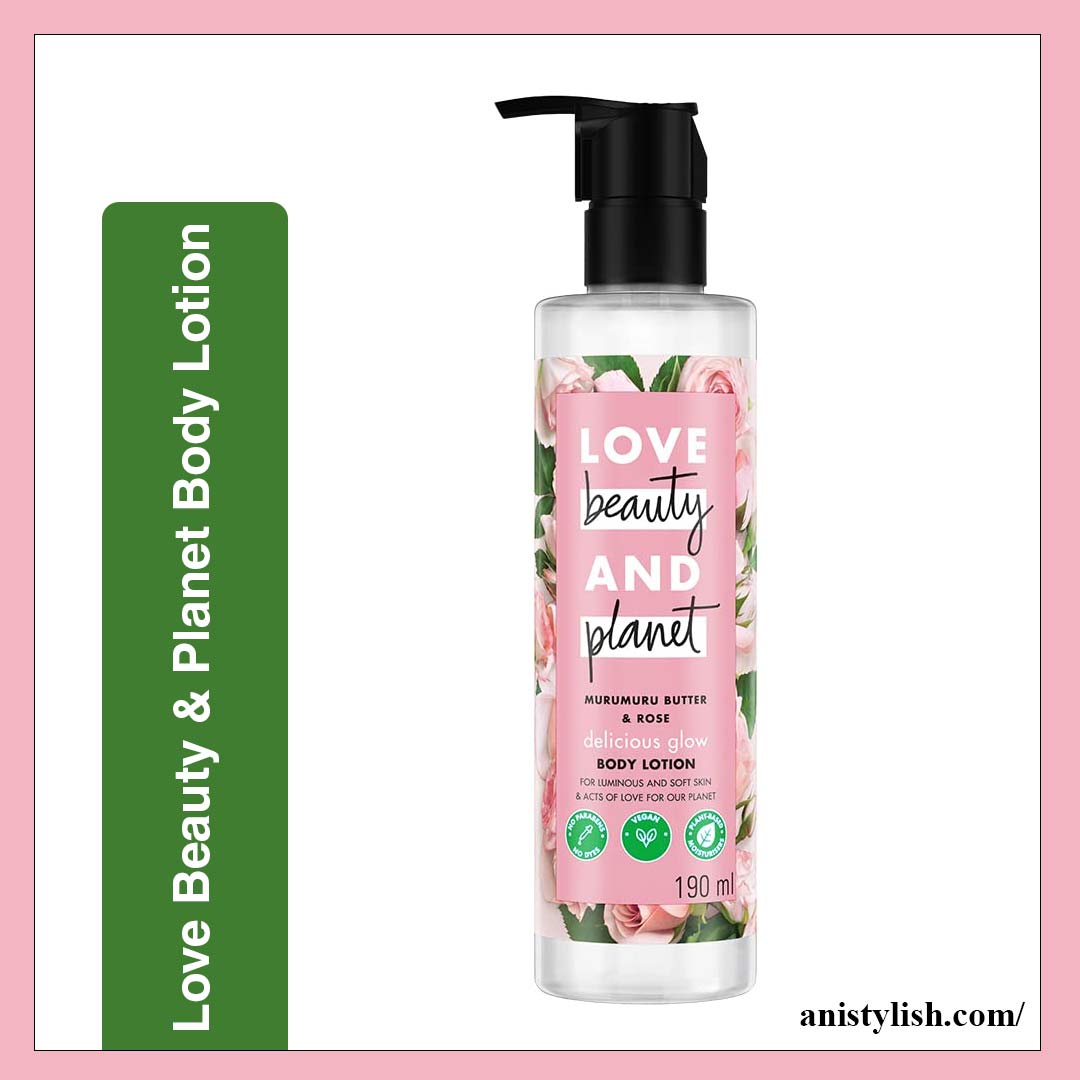 Love Beauty & Planet Murumuru Butter & Rose Body Lotion-Best body lotion for Summer season