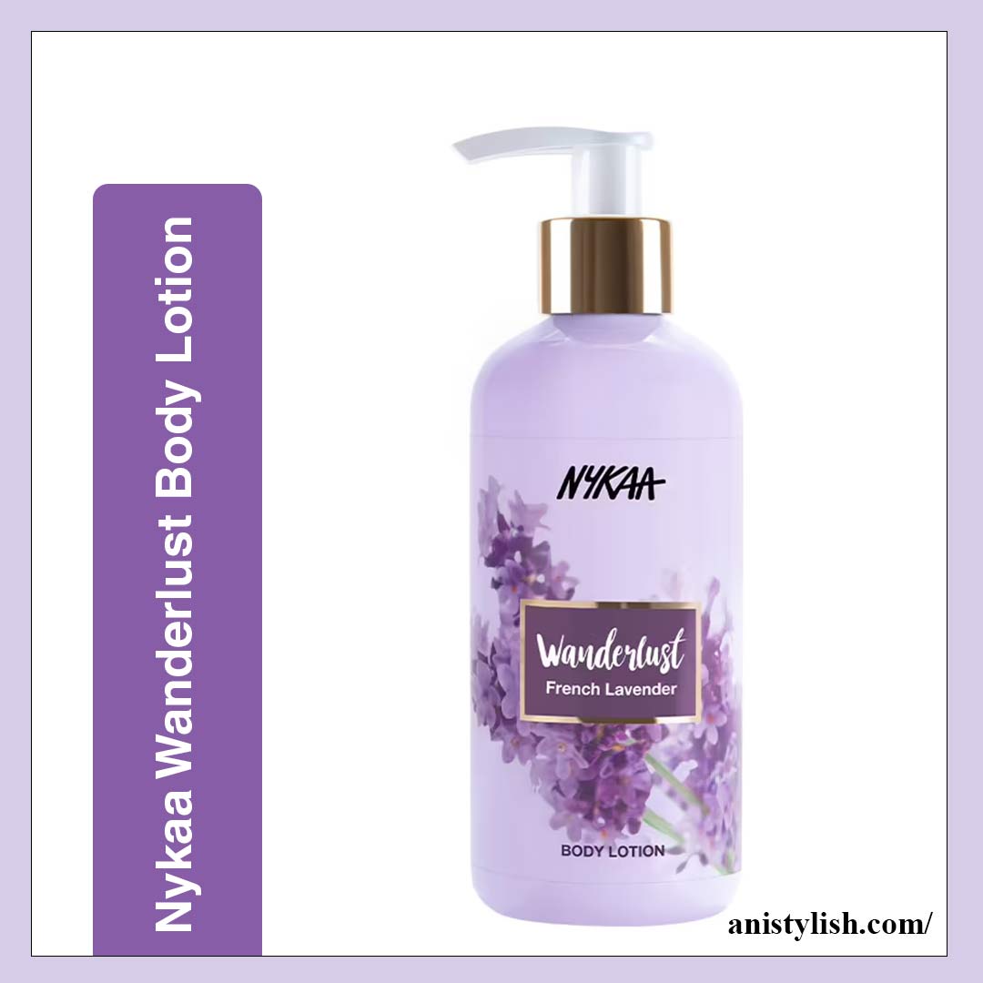 Nykaa Wanderlust French Lavender Body Lotion-Best body lotion for Summer season