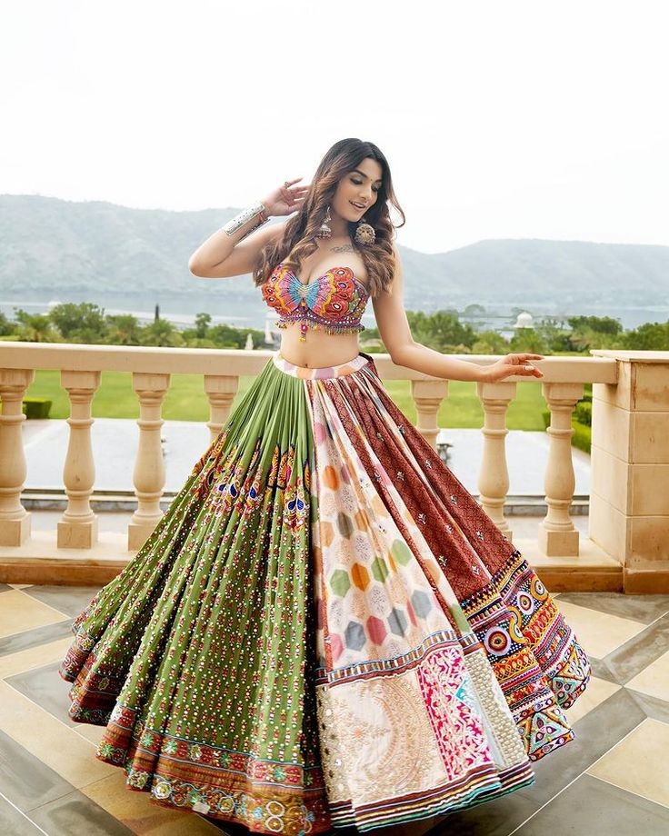 lehenga choli-Best Navratri Outfit Ideas 1